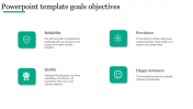 Fantastic PowerPoint Template Goals Objectives Presentation
